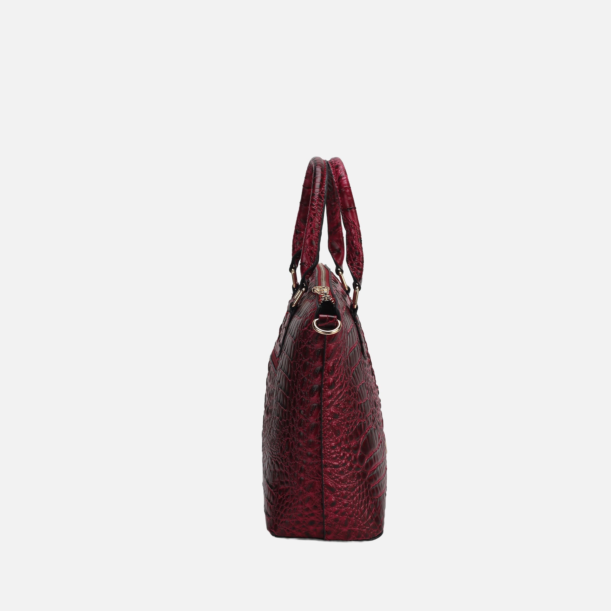  MKF Collection Liora Croc Embossed Tote Bag and Set - Croco Black - Bonton
