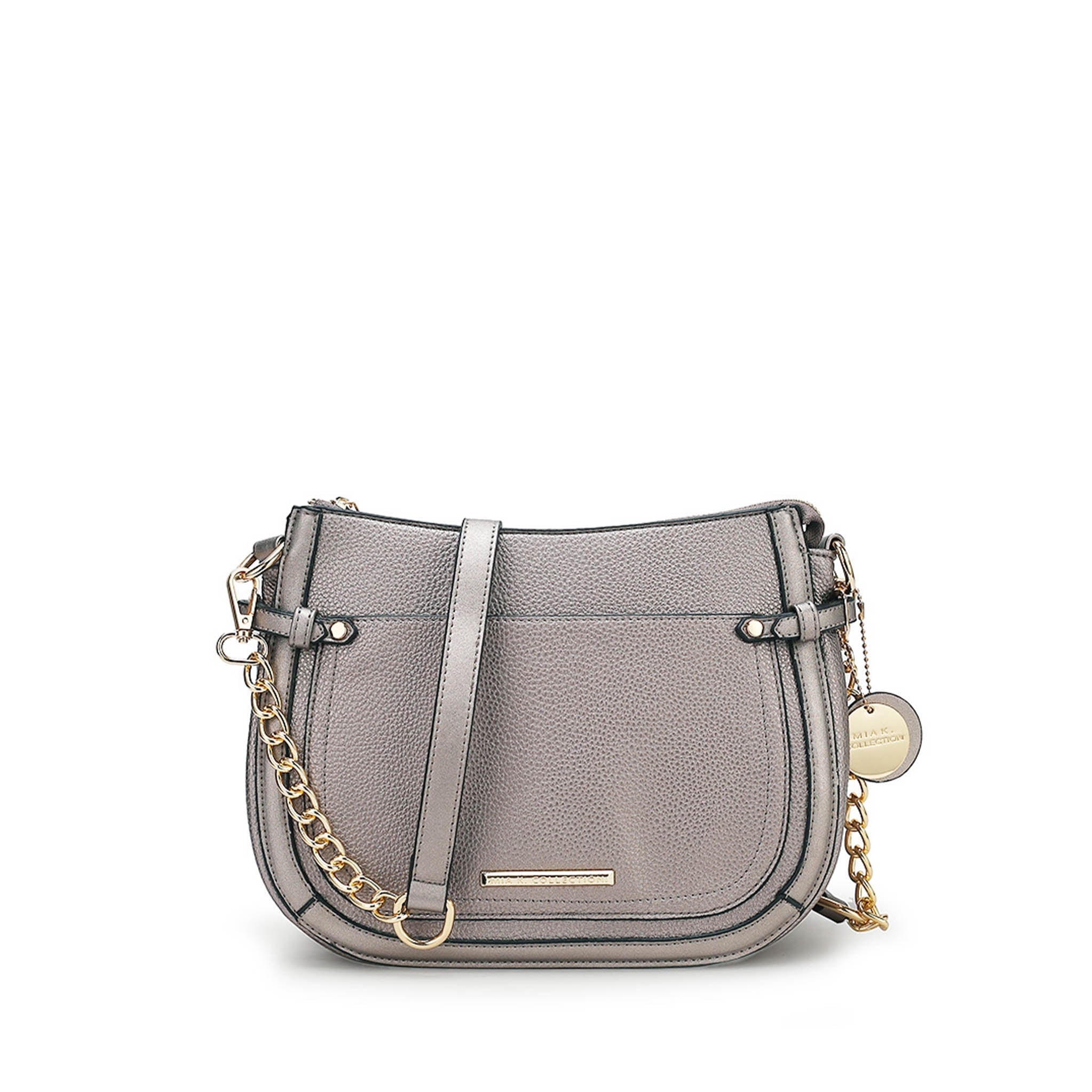  MKF Collection Raelynn Shoulder Bag - Pewter - Bonton