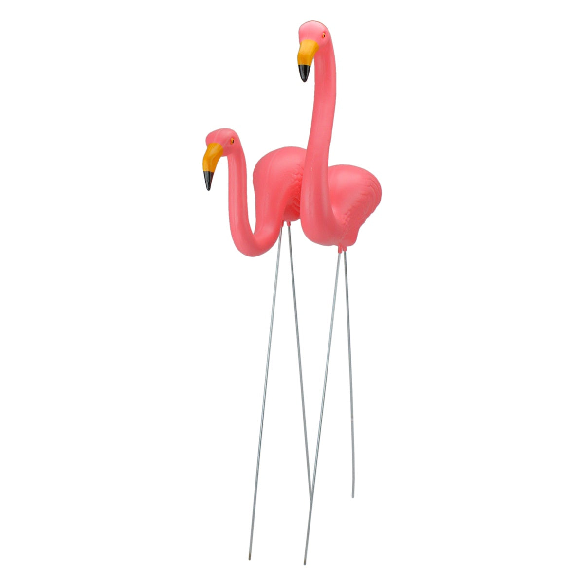  Northlight Set of 2 Tropical Pink Flamingo Outdoor Lawn Stakes 33
