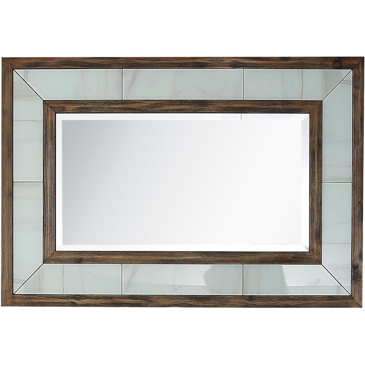  Camden Isle Bailey Wall Mirror and Console Table - Mirror - Bonton