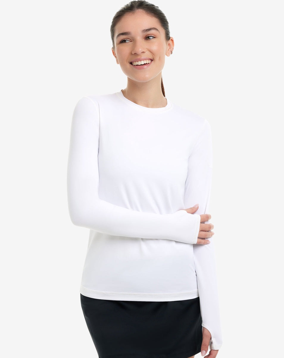  BloqUV WOMEN'S LONG SLEEVE 24/7 (2001) - Light Turquoise - Bonton