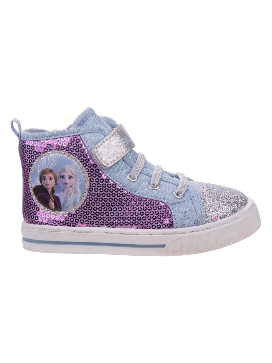  Josmo Disney Frozen Anna and Elsa Canvas Sneakers. (Toddler/Little Kids) - 7 - Bonton
