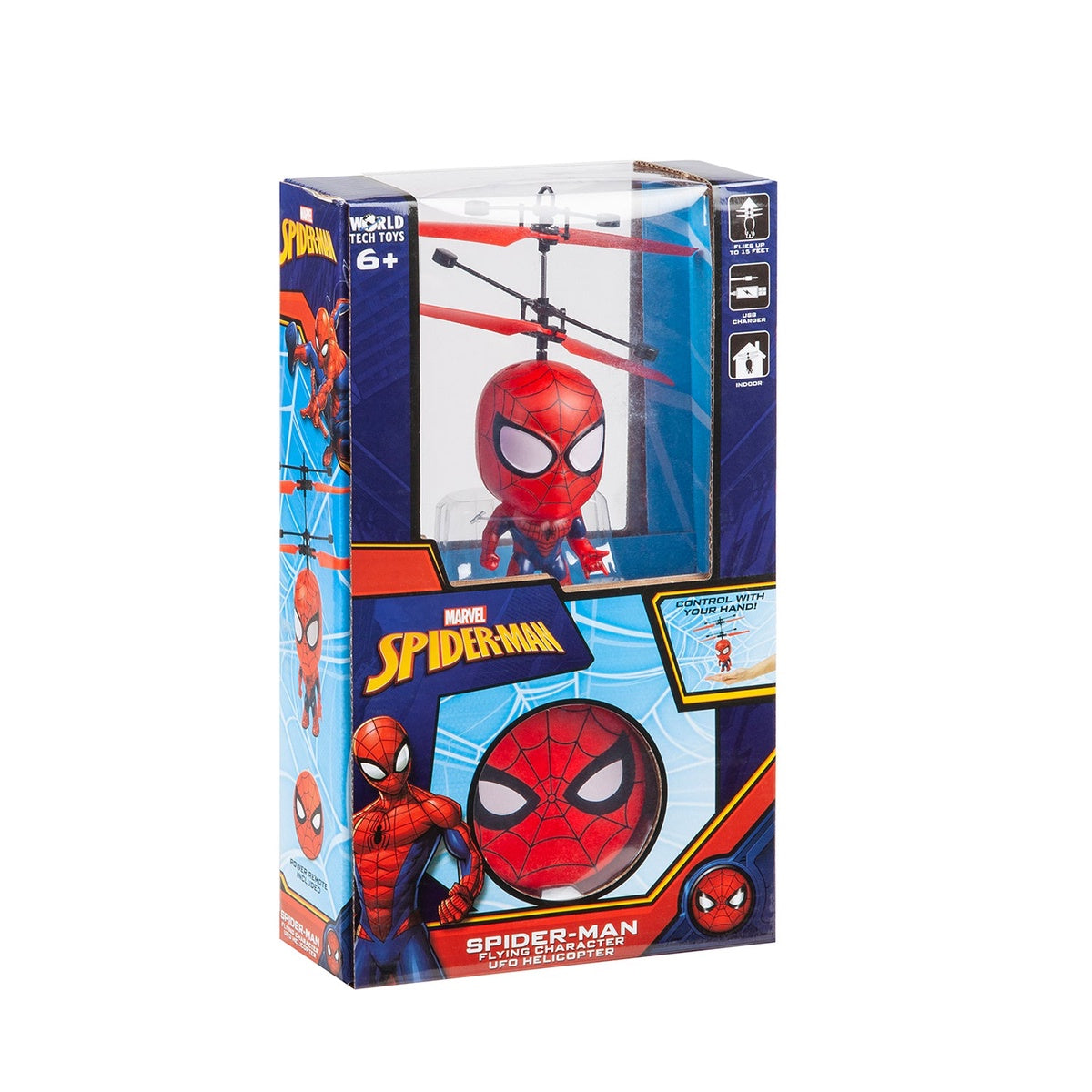  HobbyTron SpiderMan Big Head UFO - Default Title - Bonton