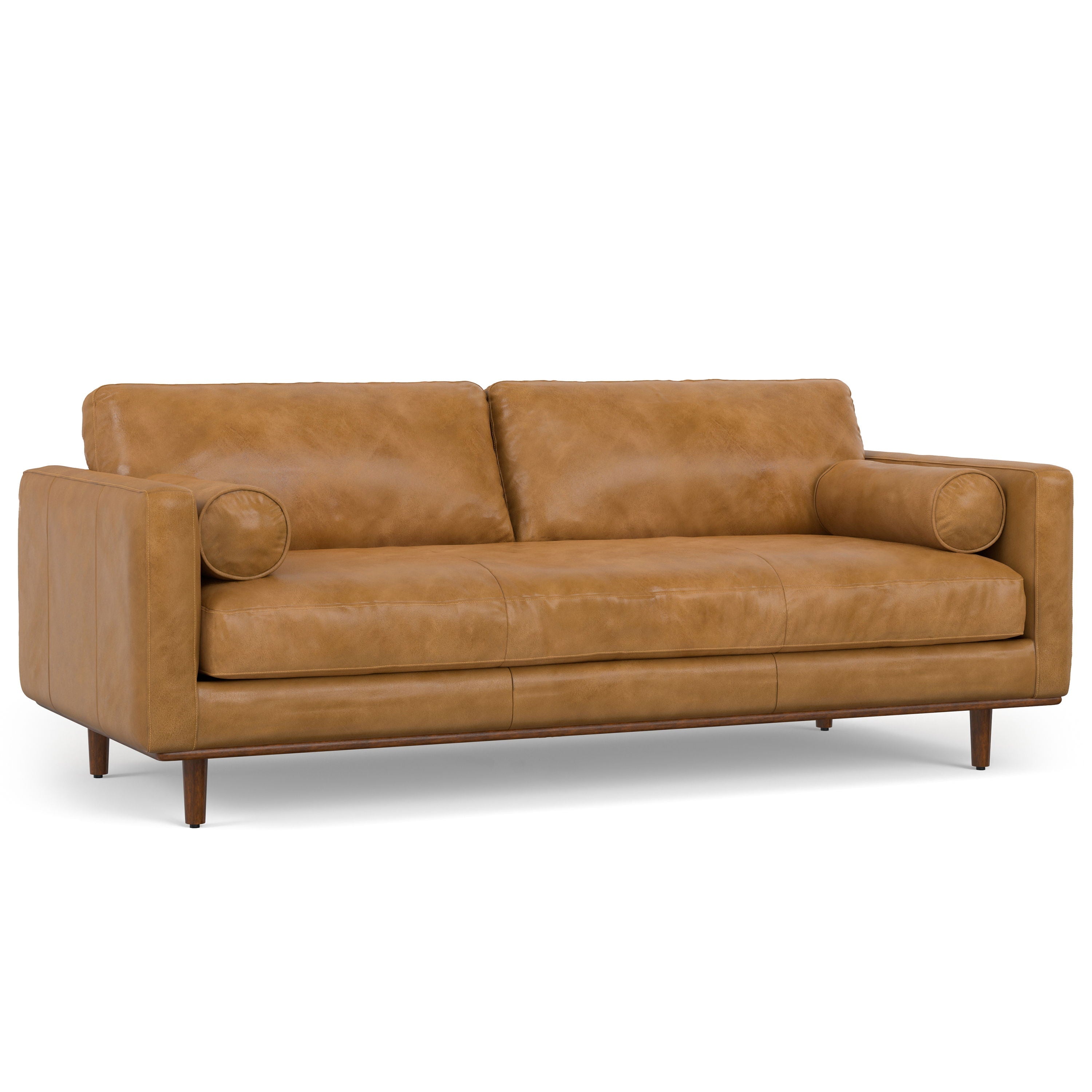  Couch Morrison - Upholstered Sofa - Dark Brown - Bonton