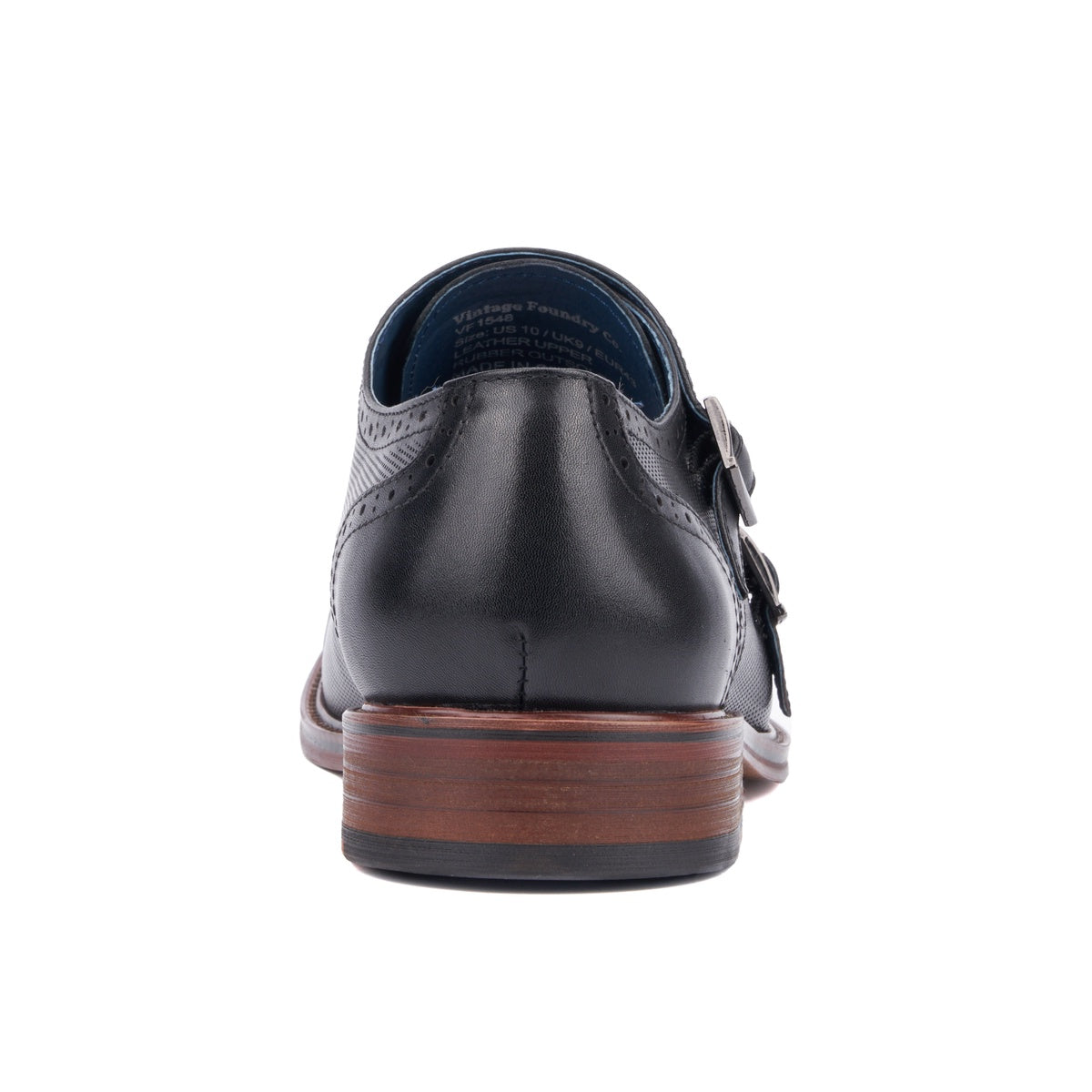  Vintage Foundry Co. Men's Morgan Dress Monk Strap - Tan - Bonton