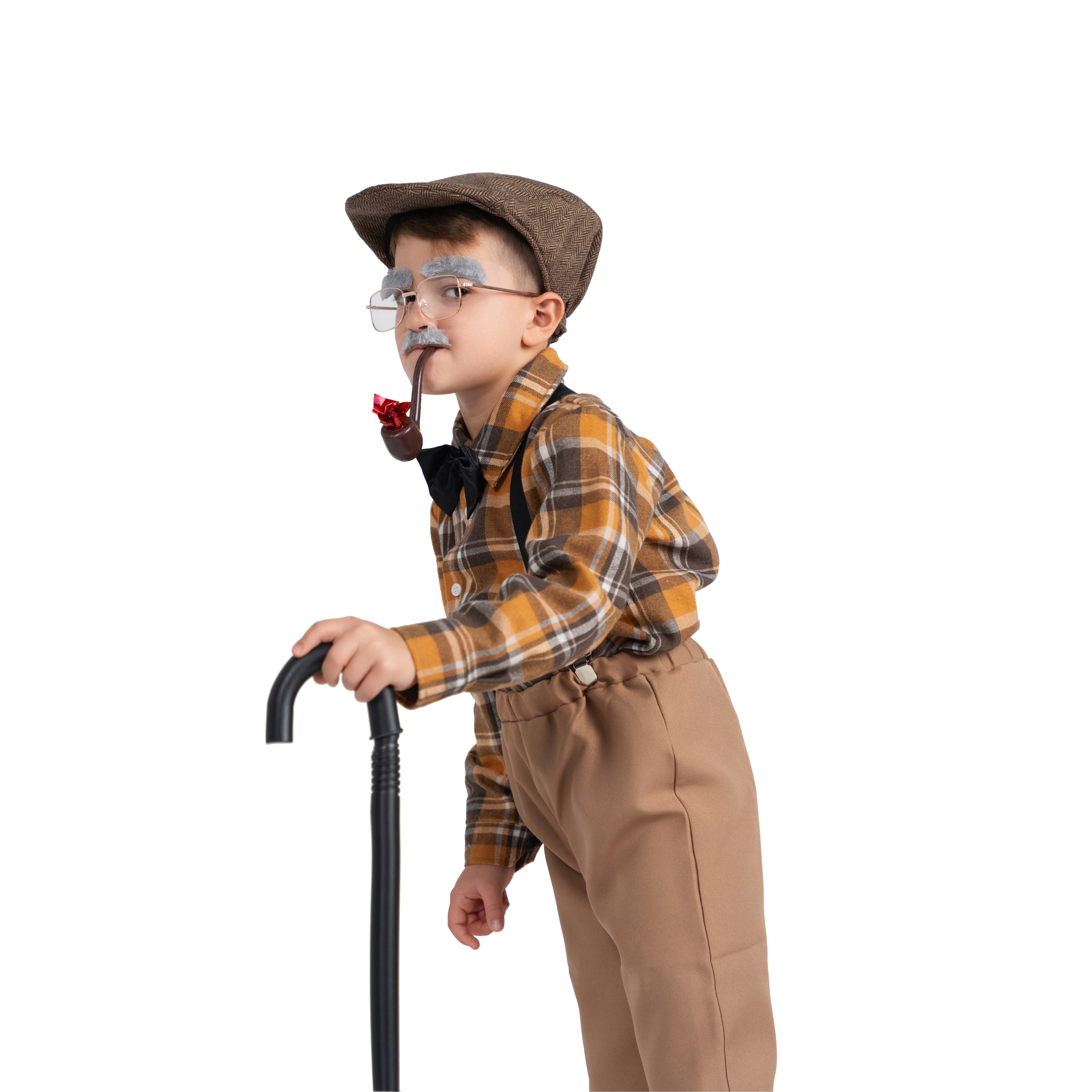  Dress Up America Old Man Grandpa Costume - Kids by Dress Up America - T2 (Toddler 1-2) - Bonton