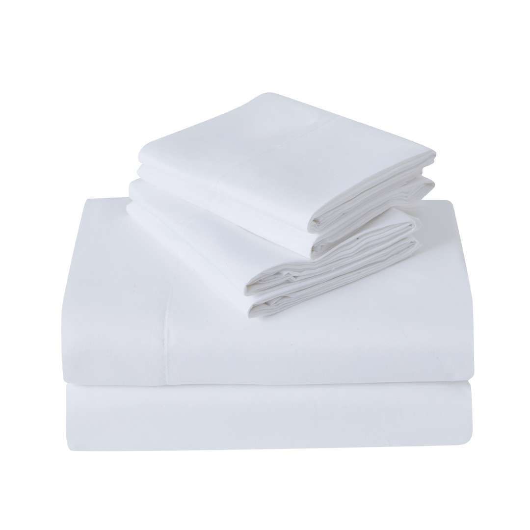  Kathy Ireland Home Kathy Ireland 2000 Thread Count Cotton 6 Pc Sheet Set - Cal King - Bonton