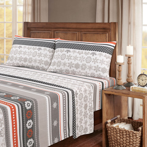 Kathy Ireland 100% Turkish Cotton Flannel Sheet Set