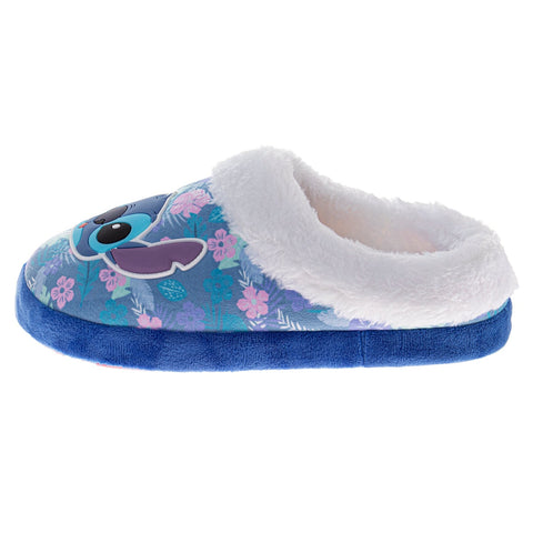 Disney Lilo & Stitch Women's Slippers Faux Fur, Plush, Fuzzy, Warm House Slippers (Size 5-12 Womens)