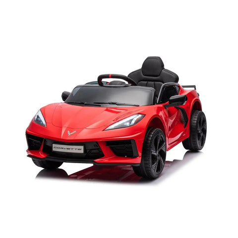 12V Chevrolet Corvette C8 Stingray 1-Seater Kids Ride-on Car
