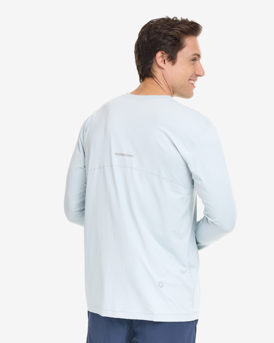  BloqUV MEN'S PERFORMANCE V-NECK (12003) - Black - Bonton