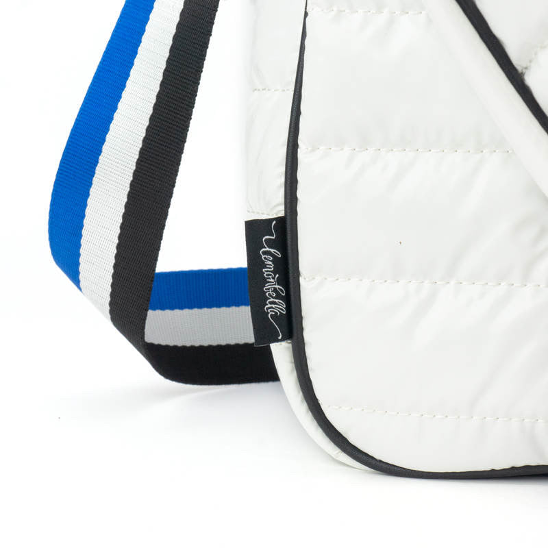  Lemonbella Judy Pickleball Tote Courtly White/Blue - Courtly White w/ Blue - Bonton