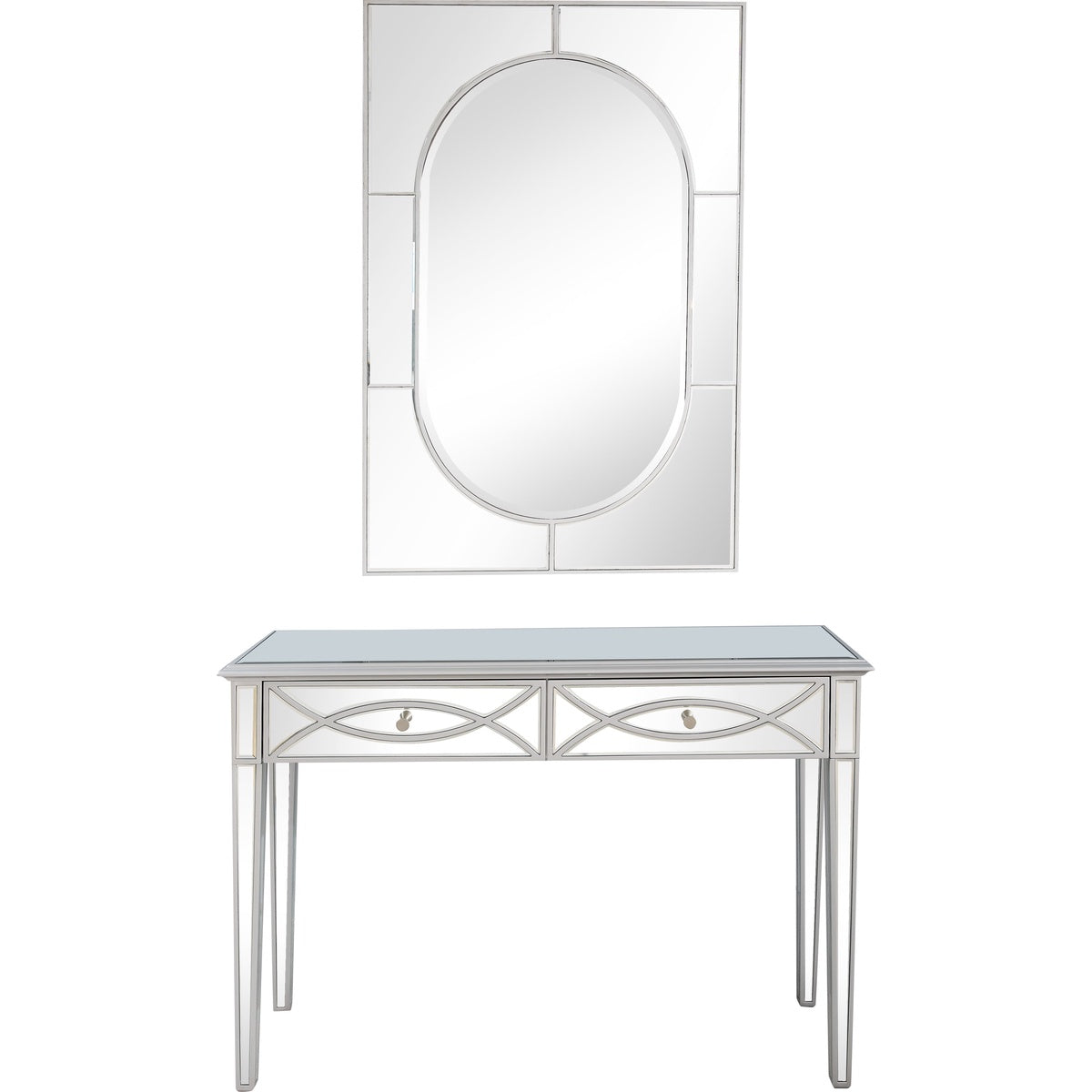  Camden Isle Helena Wall Mirror and Console - Mirror - Bonton