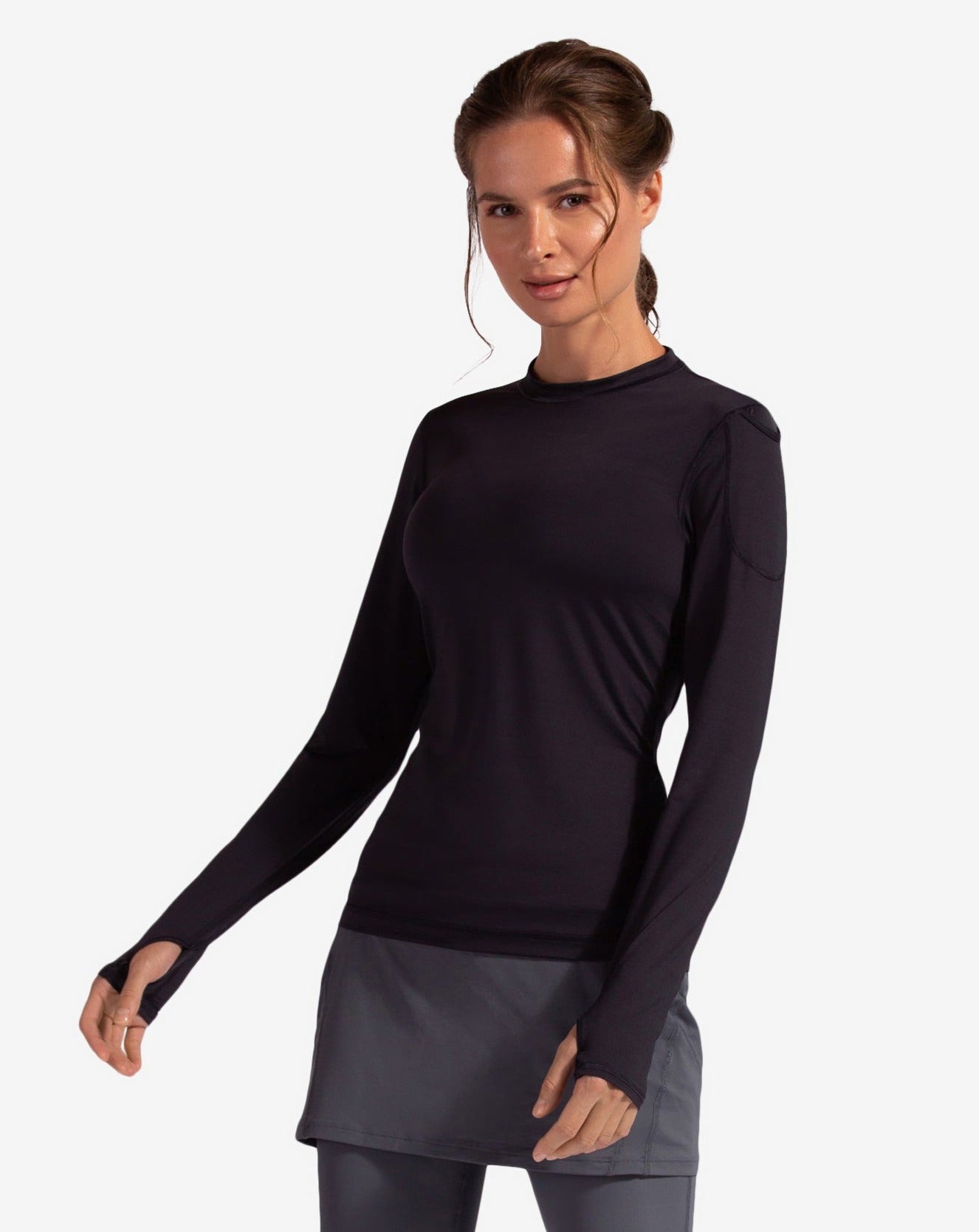  BloqUV WOMEN'S LONG SLEEVE 24/7 (2001) - Light Turquoise - Bonton