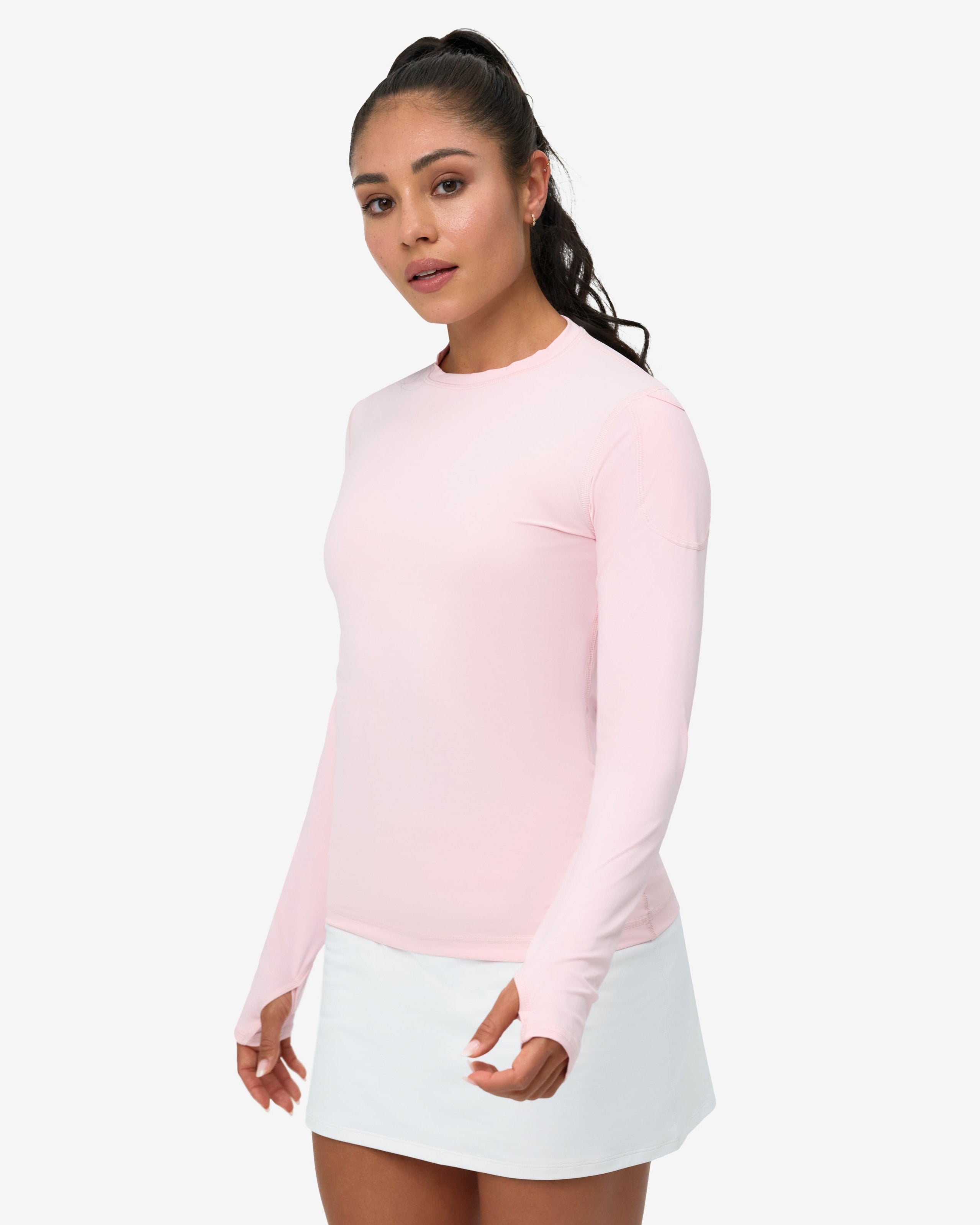  BloqUV WOMEN'S LONG SLEEVE 24/7 (2001) - Light Turquoise - Bonton