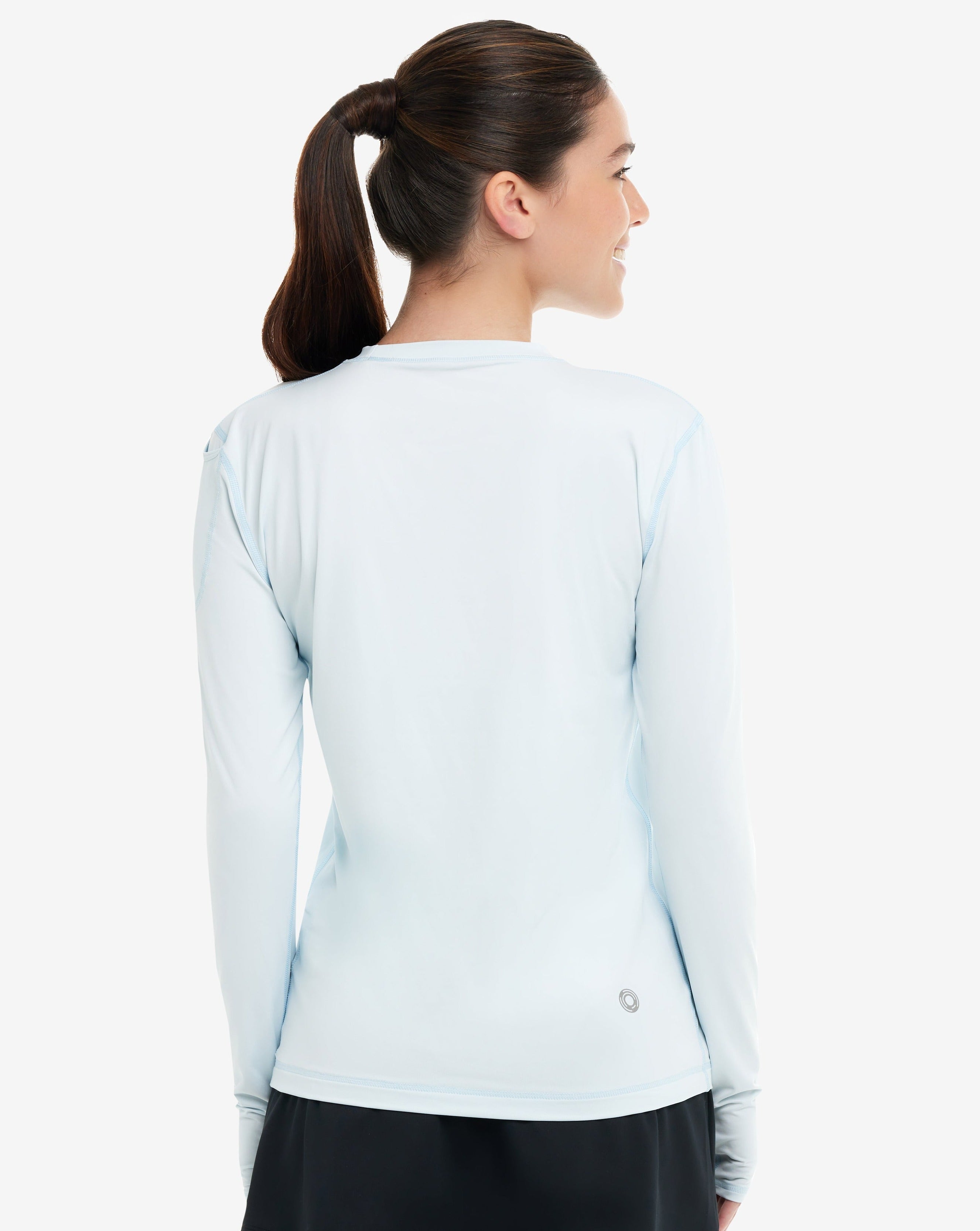  BloqUV WOMEN'S LONG SLEEVE 24/7 (2001) - Light Turquoise - Bonton