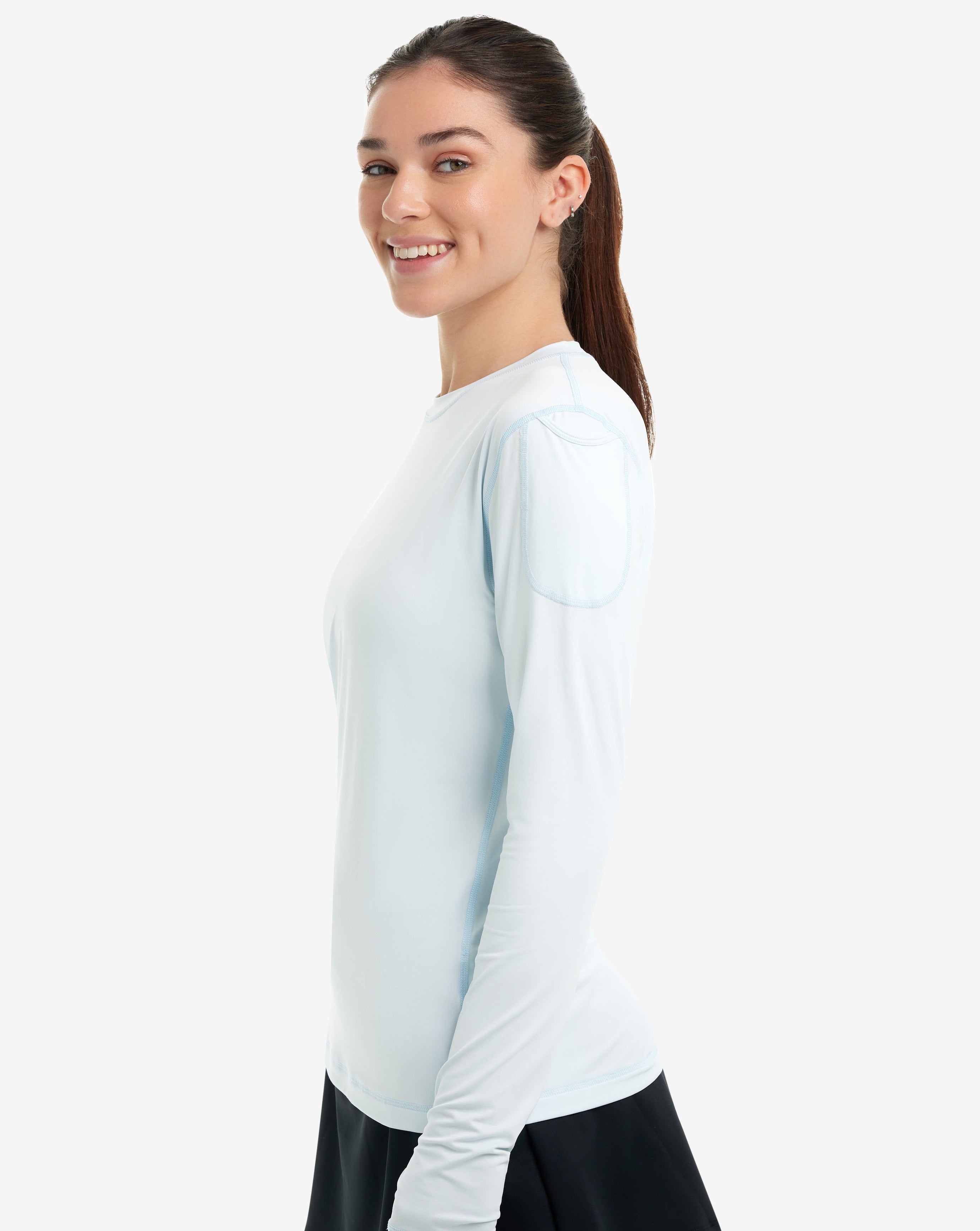  BloqUV WOMEN'S LONG SLEEVE 24/7 (2001) - Light Turquoise - Bonton