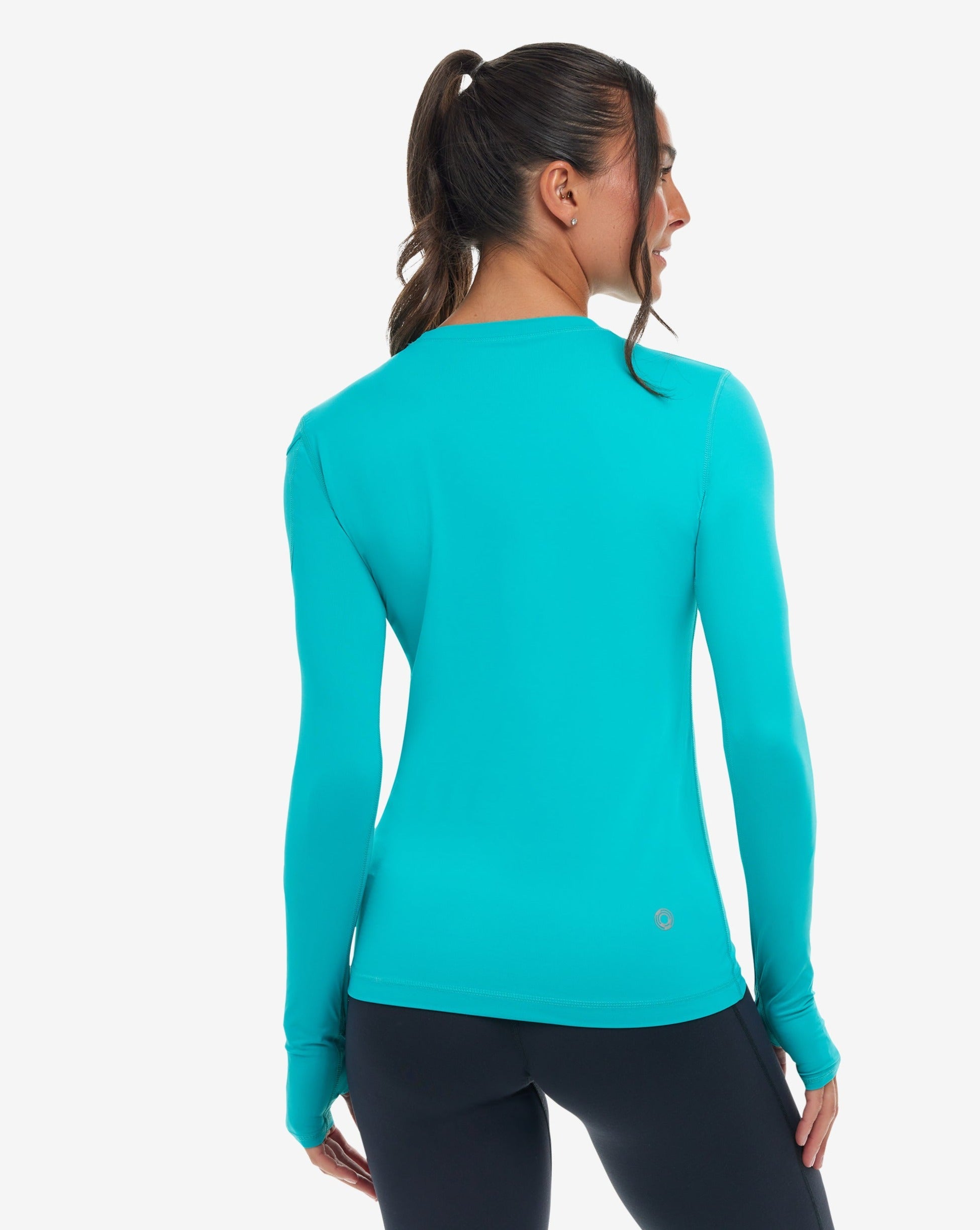  BloqUV WOMEN'S LONG SLEEVE 24/7 (2001) - Light Turquoise - Bonton