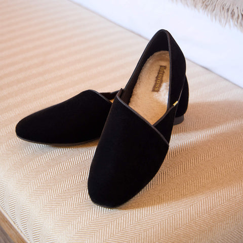 Francesca Soft Velvet Slippers
