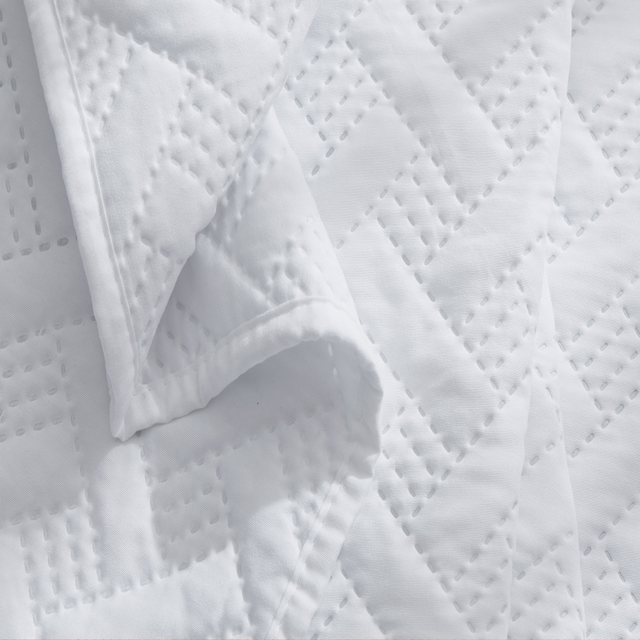  Dan River Dan River 3-Piece Basket Pinsonic Quilt Set - Twin - Bonton