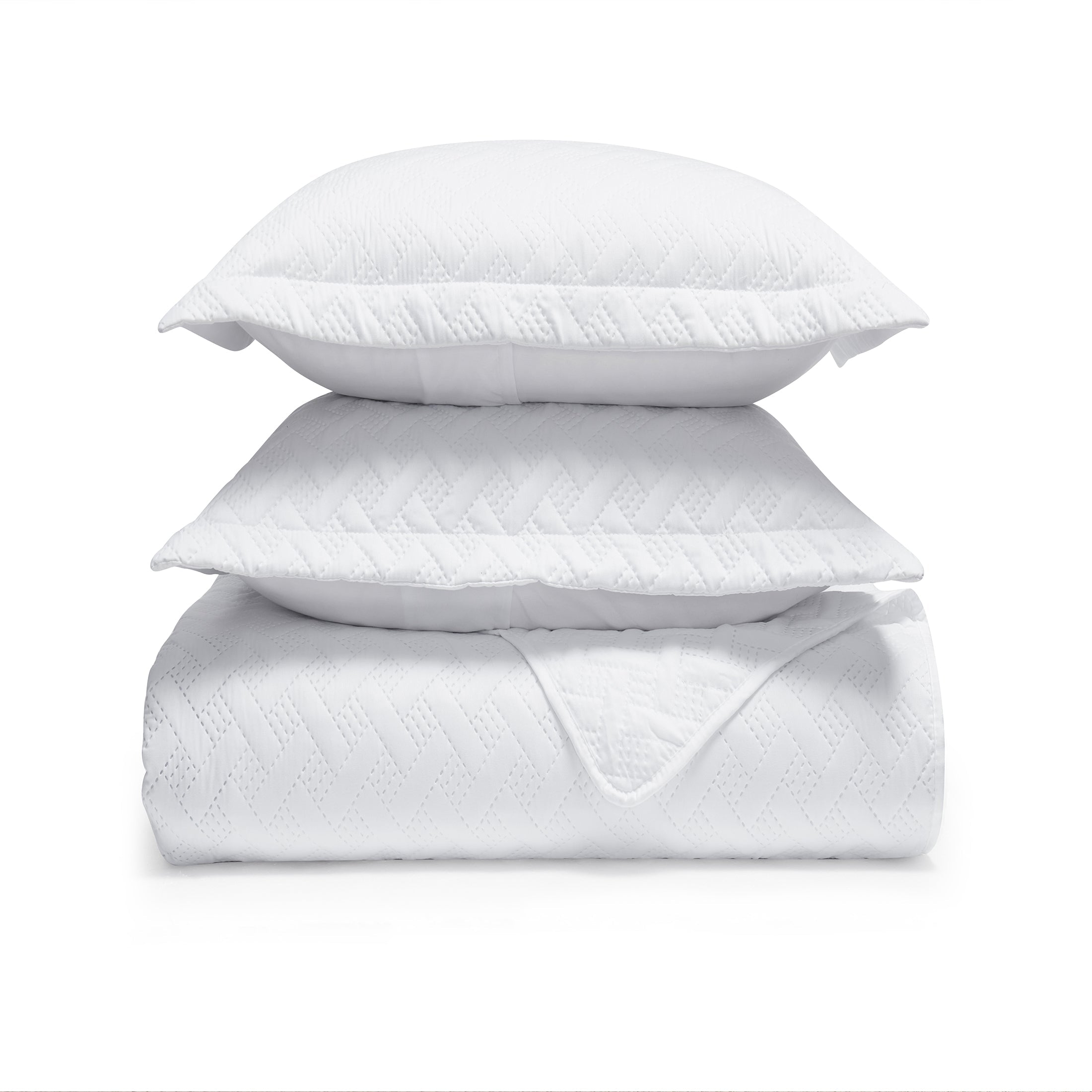  Dan River Dan River 3-Piece Basket Pinsonic Quilt Set - Twin - Bonton