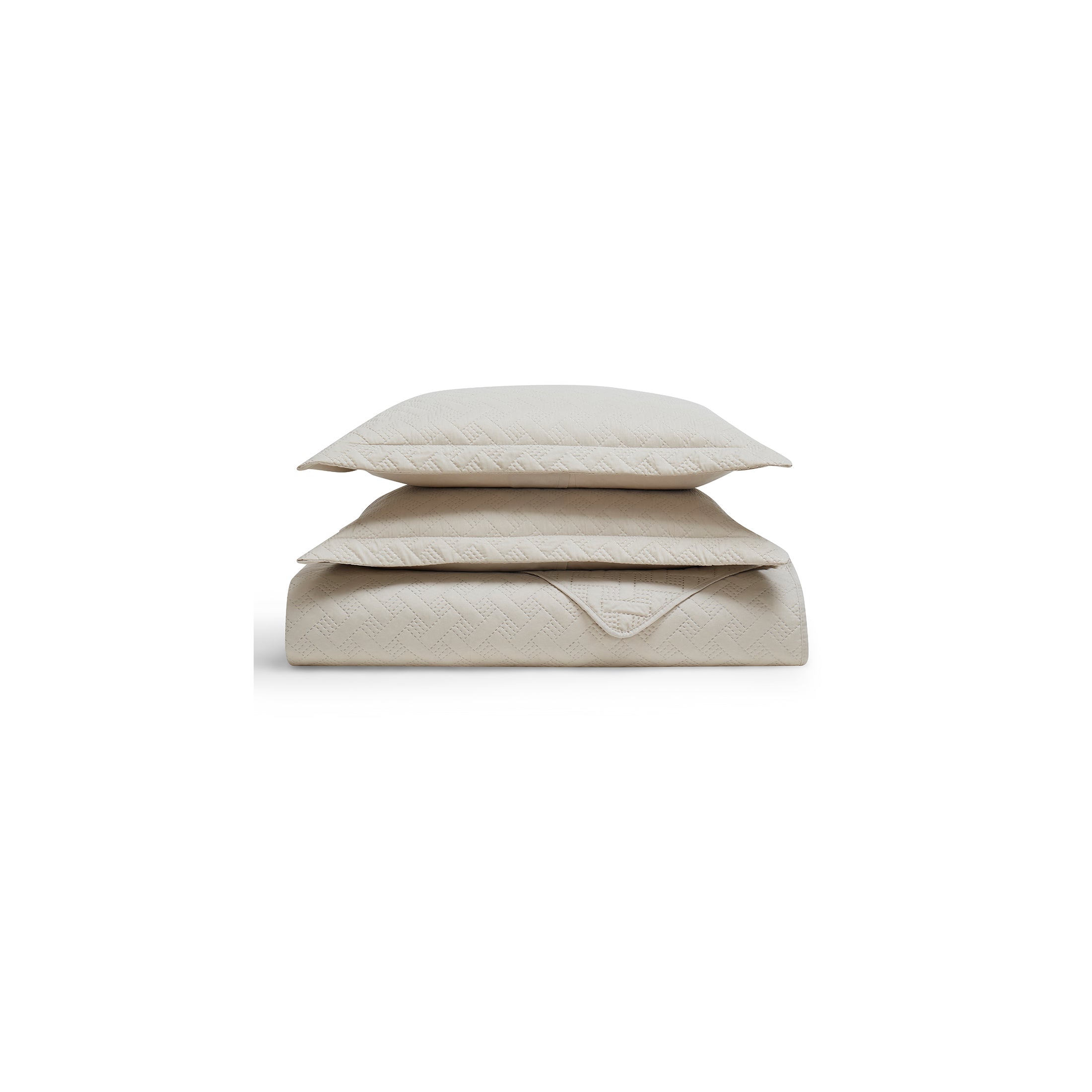  Dan River Dan River 3-Piece Basket Pinsonic Quilt Set - Twin - Bonton