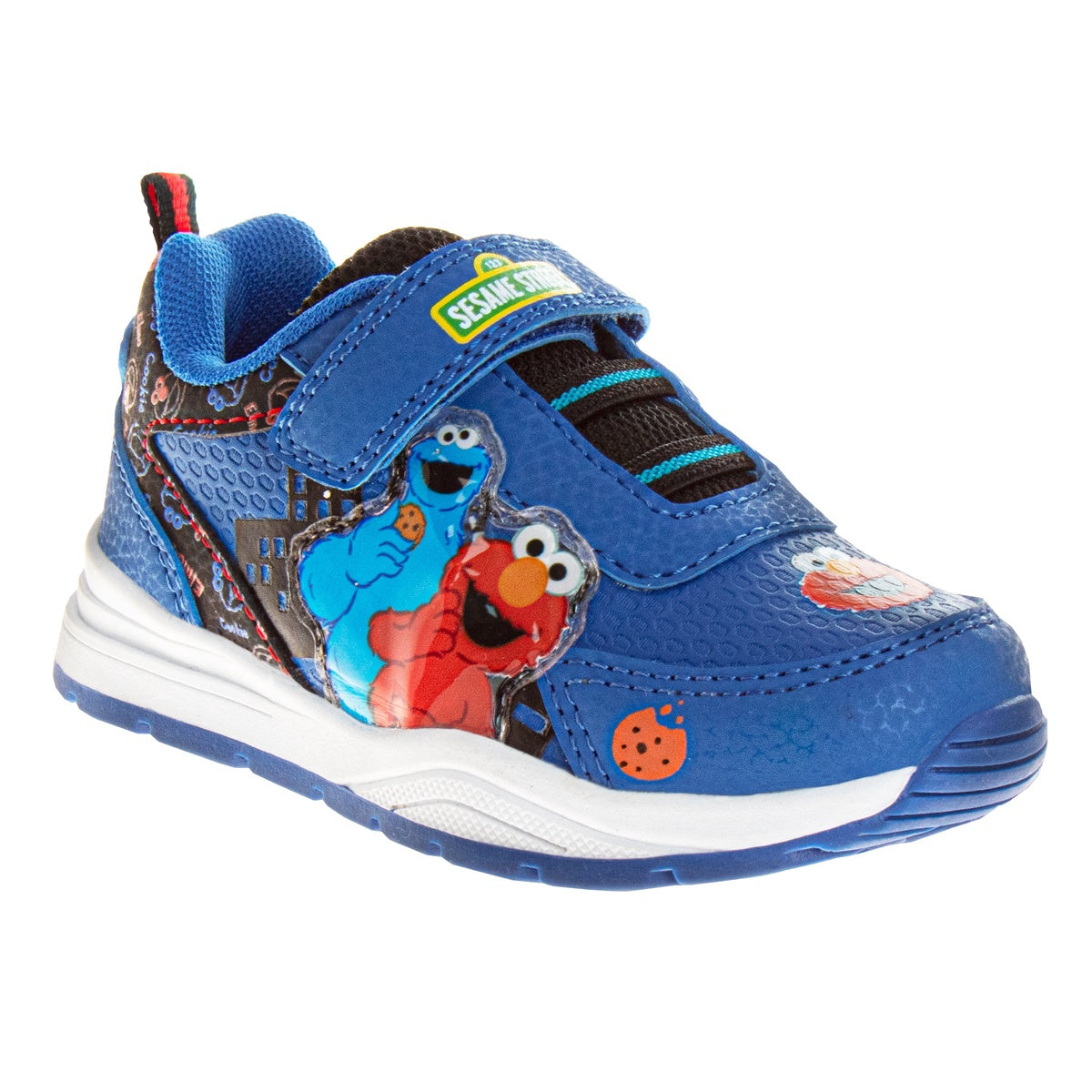  Josmo Sesame Street Boys/Girls Cookie Monster & Elmo Hook and Loop Fashion Sneaker (Toddlers) - 5 - Bonton