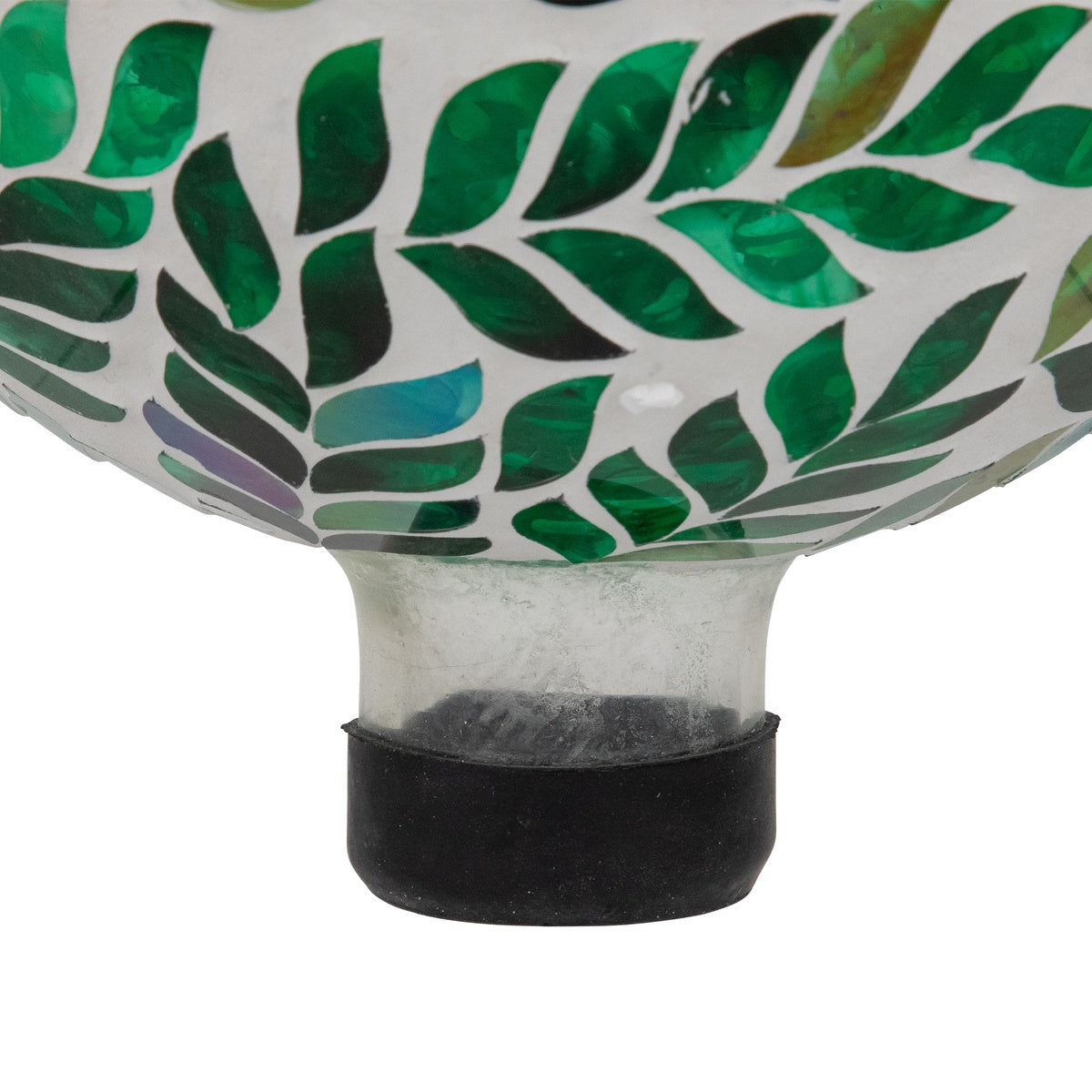  Northlight Mosaic Iridescent Leaves Outdoor Garden Gazing Ball - 10
