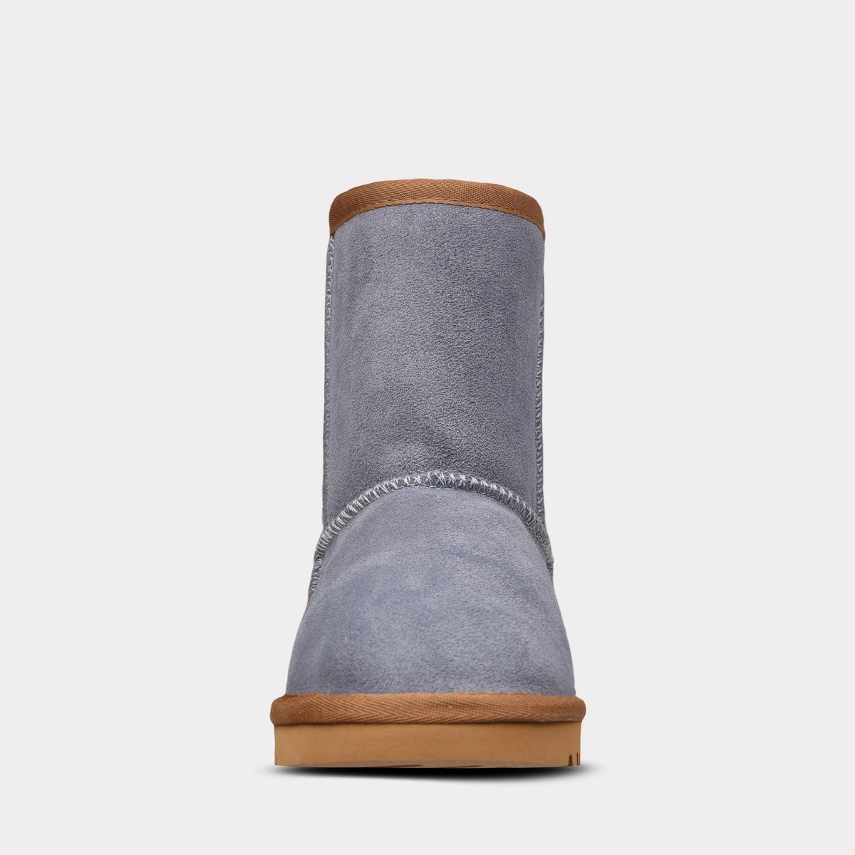  Mykos Kora Youth Slip-on Boot - Slate Blue/Chestnut - Bonton