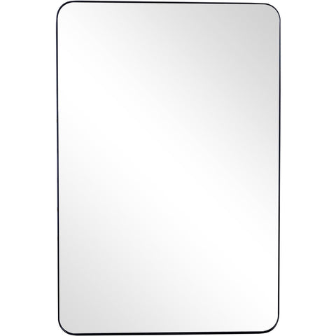 Rectangular Metal Frame Mirror