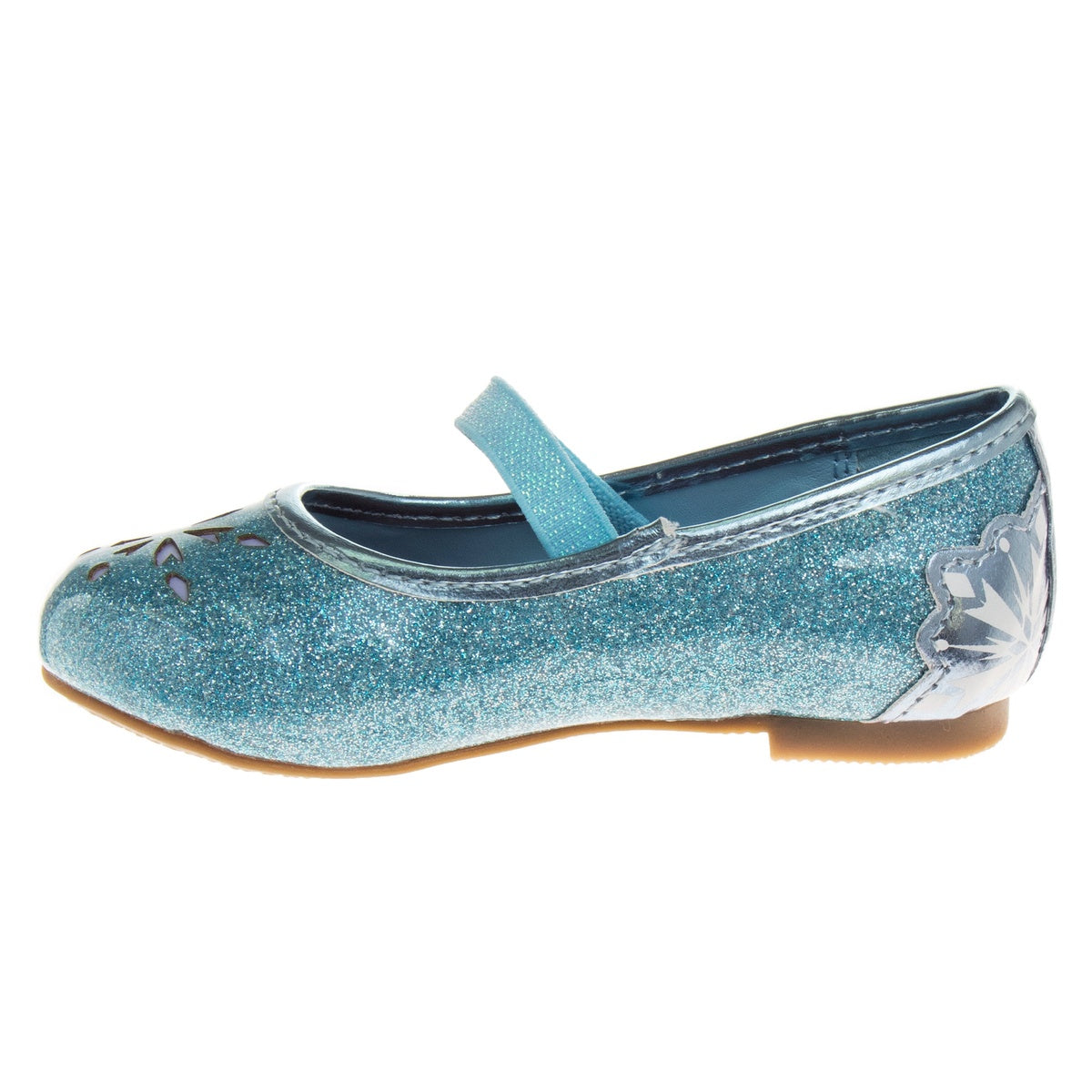  Josmo Disney Girls Frozen Mary Jane Flats - Dress Up Slip-on Shoes (Toddler) - 6 - Bonton