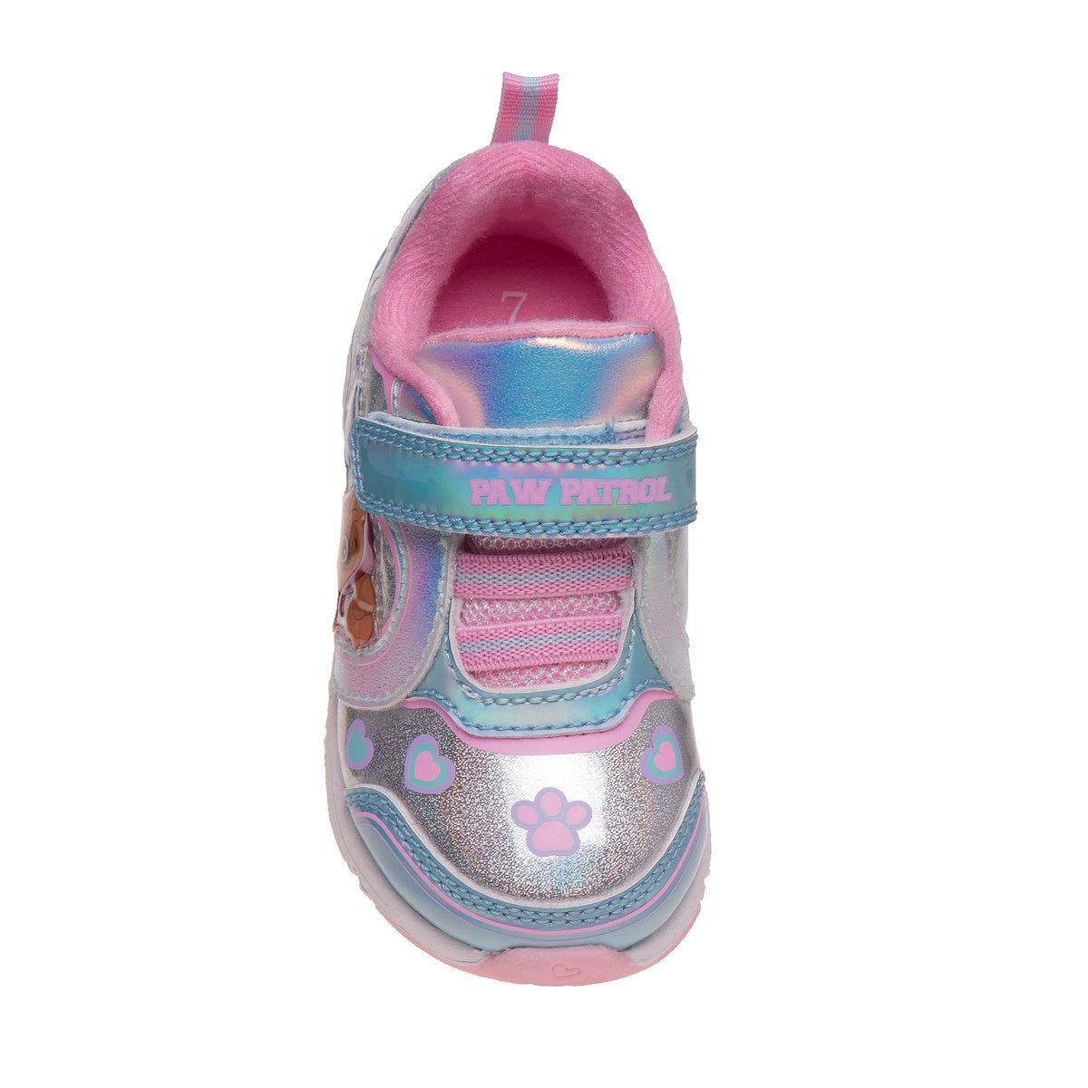  Josmo Nickelodeon Paw Patrol Girls W/ Two Red Lights Sneakers - 7 - Bonton