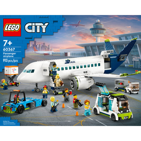 LEGO® City Passenger Airplane 60367 Building Toy Set 930 Pieces