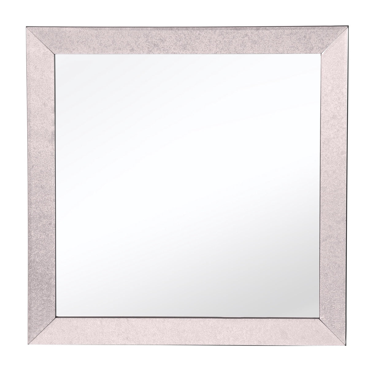  Camden Isle Bristol Square Classic Textured Frame Mirror - Default Title - Bonton