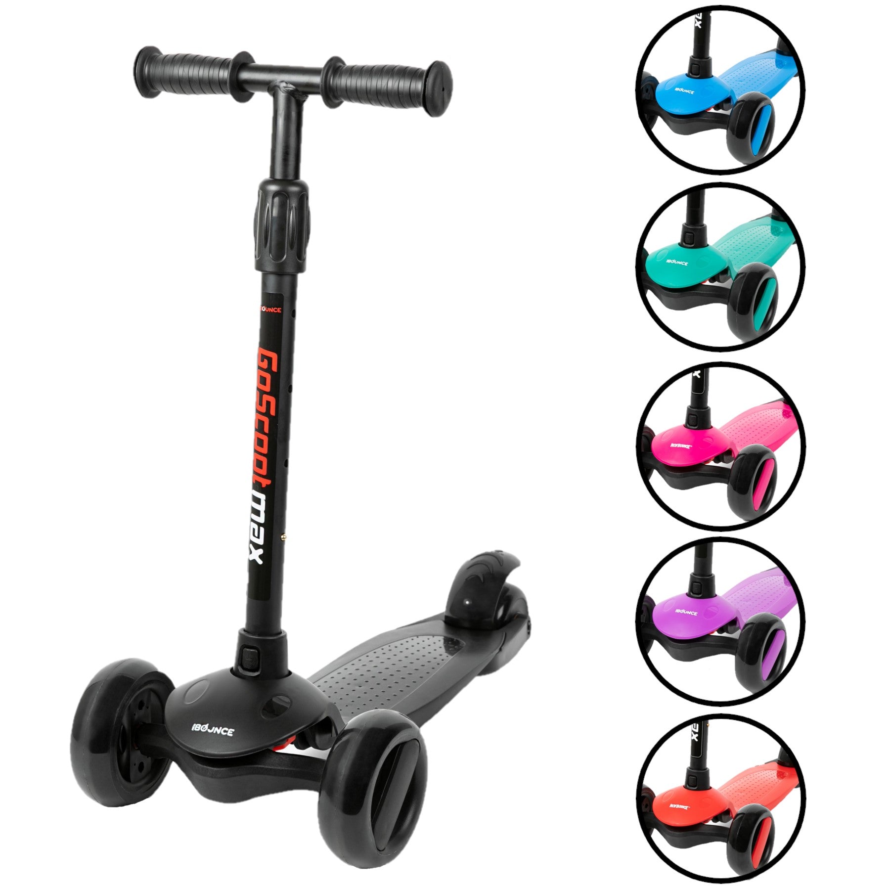  New Bounce GoScoot Scooter for Toddlers by New Bounce - Blue - Bonton
