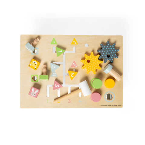 FSC Tabletop Activity Bench by Bigjigs Toys US