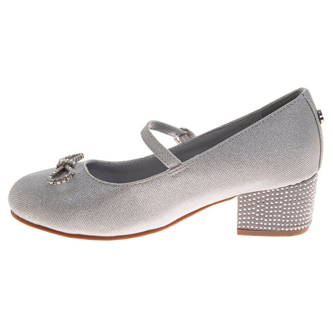 Badgley Mischka Girls' Toddler Heels Classy Dress Shoes