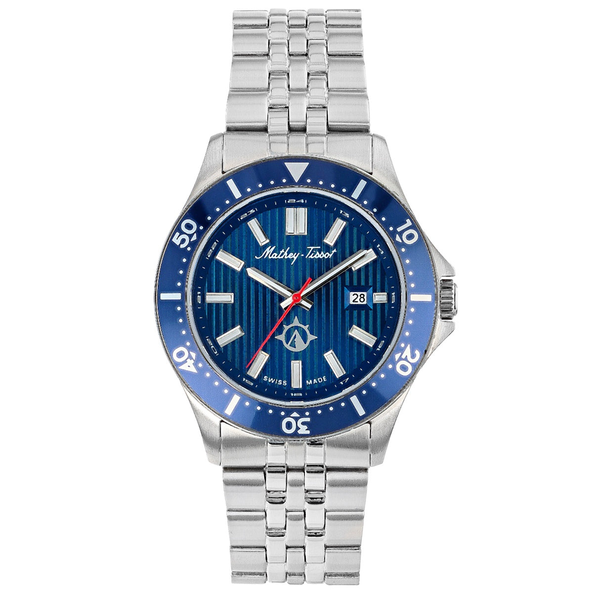  Mathey Tissot Mathey-Tissot Expedition 3 Hand Date Watch - Default Title - Bonton