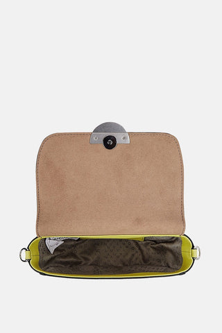 Oryany - Lottie Saddle Crossbody Small Handbags - Baby Green / One Size