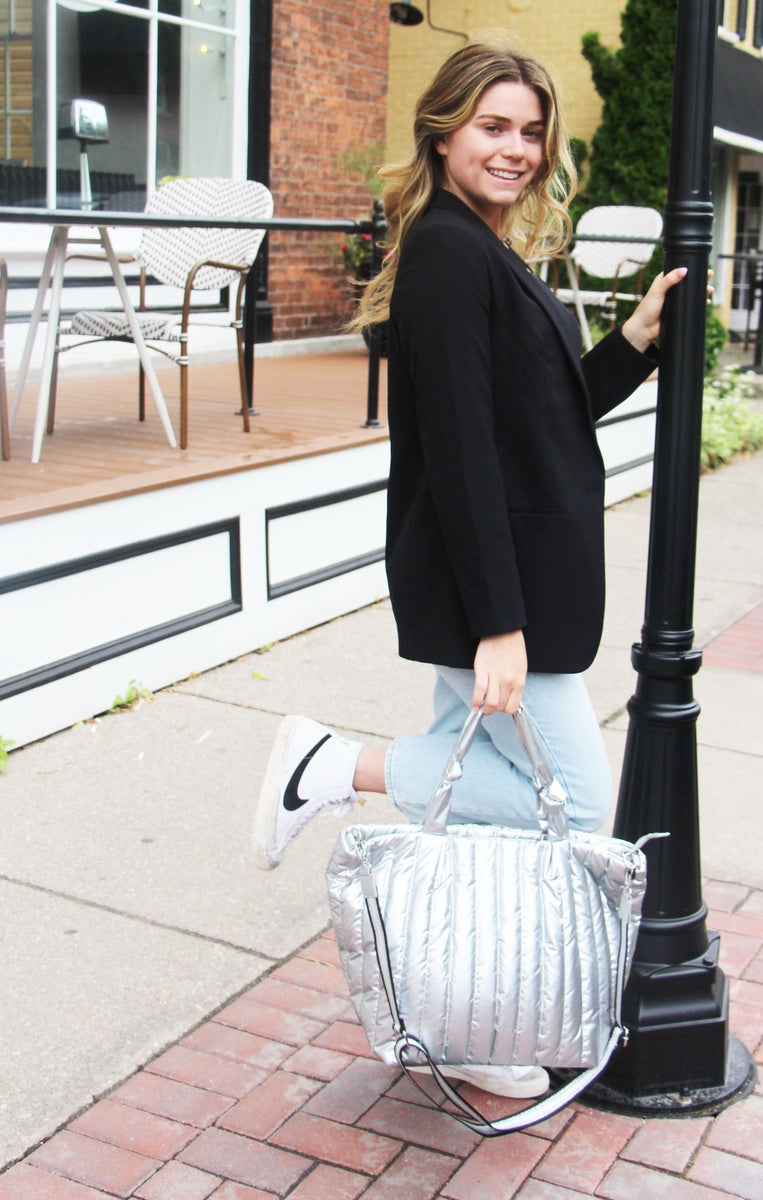  Lemonbella The Rebecca Tote Seafoam - Navy - Bonton