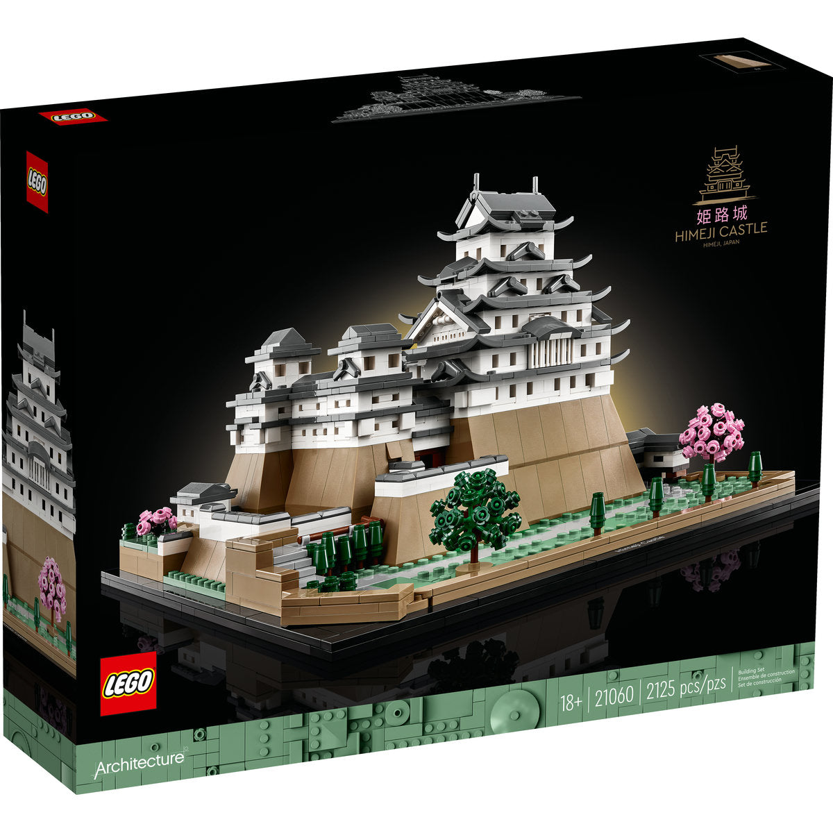  LEGO LEGO® Architecture Himeji Castle 21060 Building Set 2,125 Pieces - LEGO Architecture - Bonton
