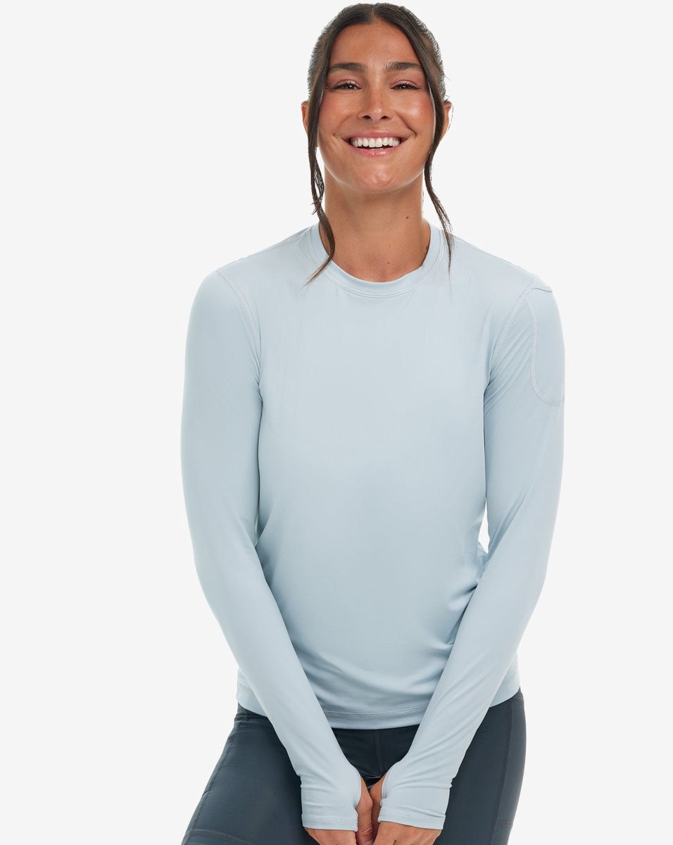  BloqUV WOMEN'S LONG SLEEVE 24/7 (2001) - Light Turquoise - Bonton