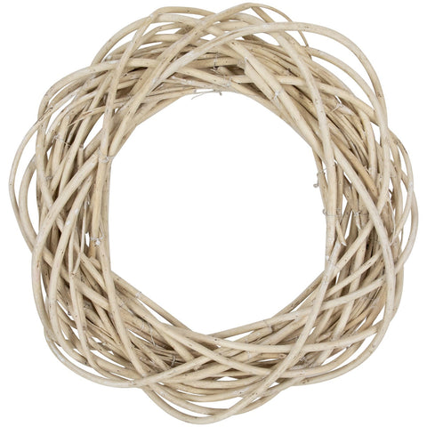 Natural Weeping Willow Spring Twig Wreath - 15"