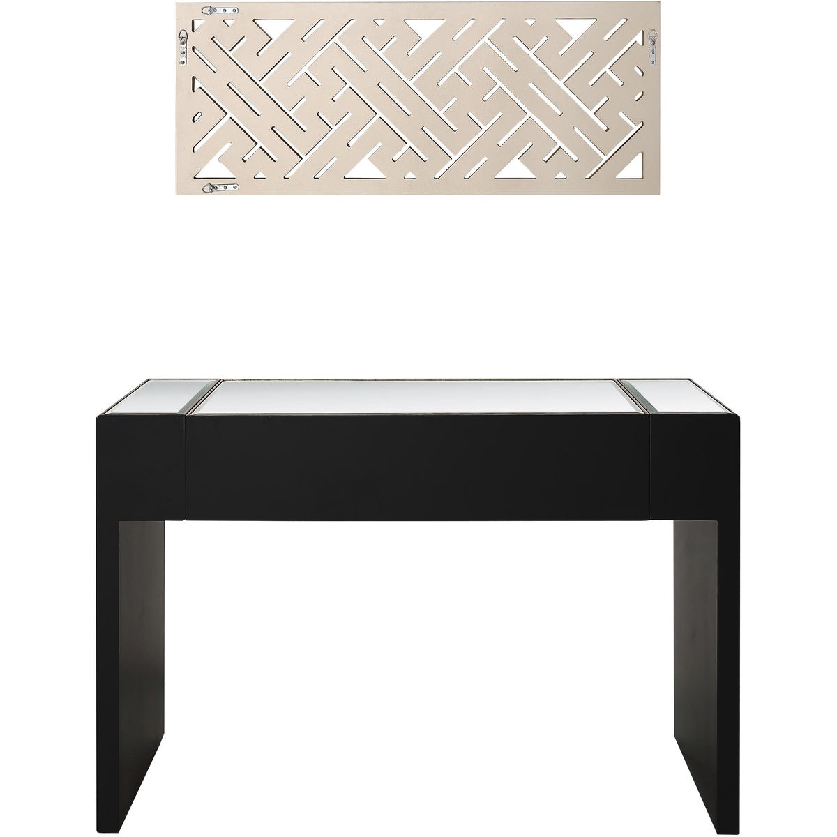  Camden Isle Becket Wall Mirror and Console Table - Mirror - Bonton