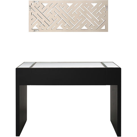 Becket Wall Mirror and Console Table