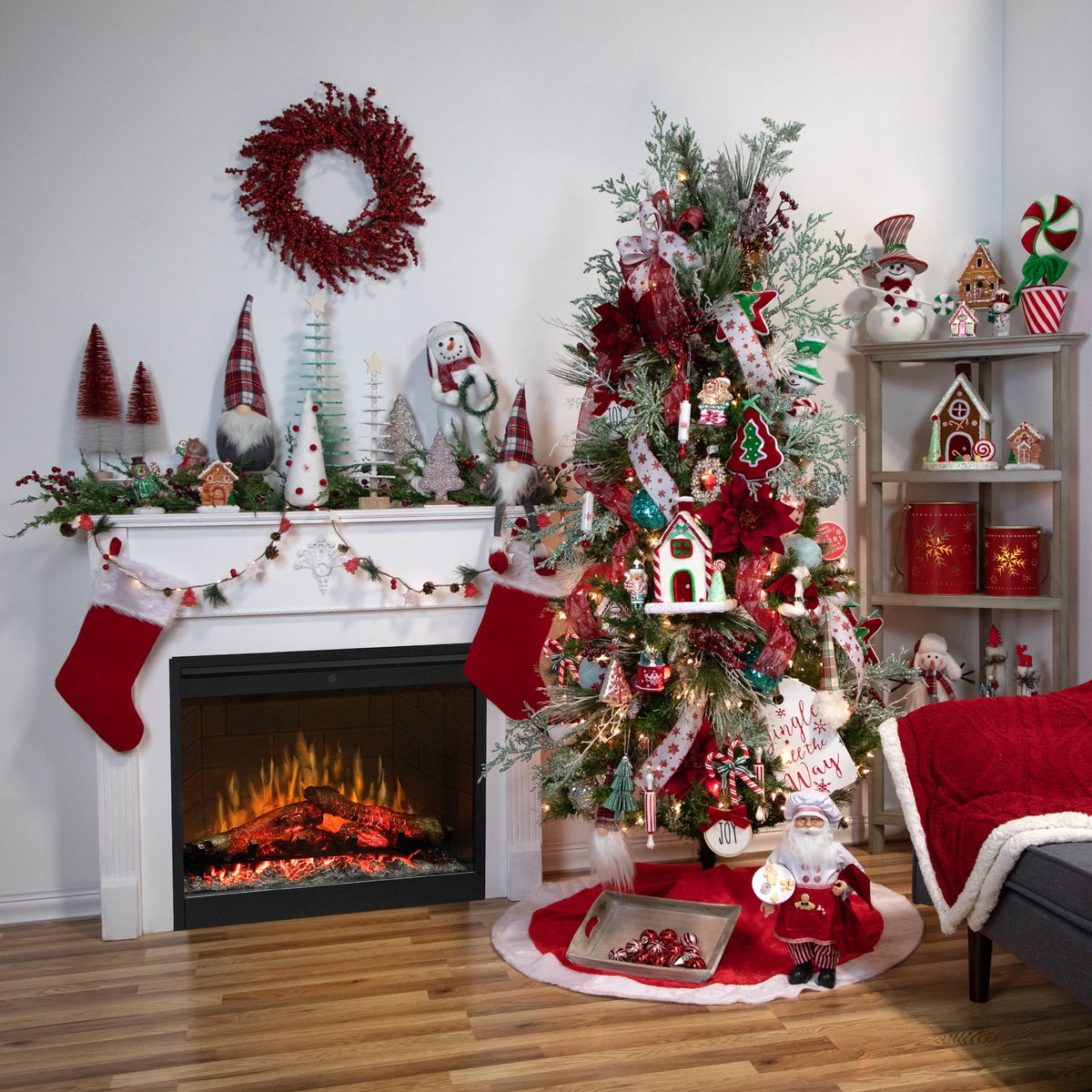  Northlight Gingerbread Houses With Gingerbread Boy and Girl Christmas Decoration - 5