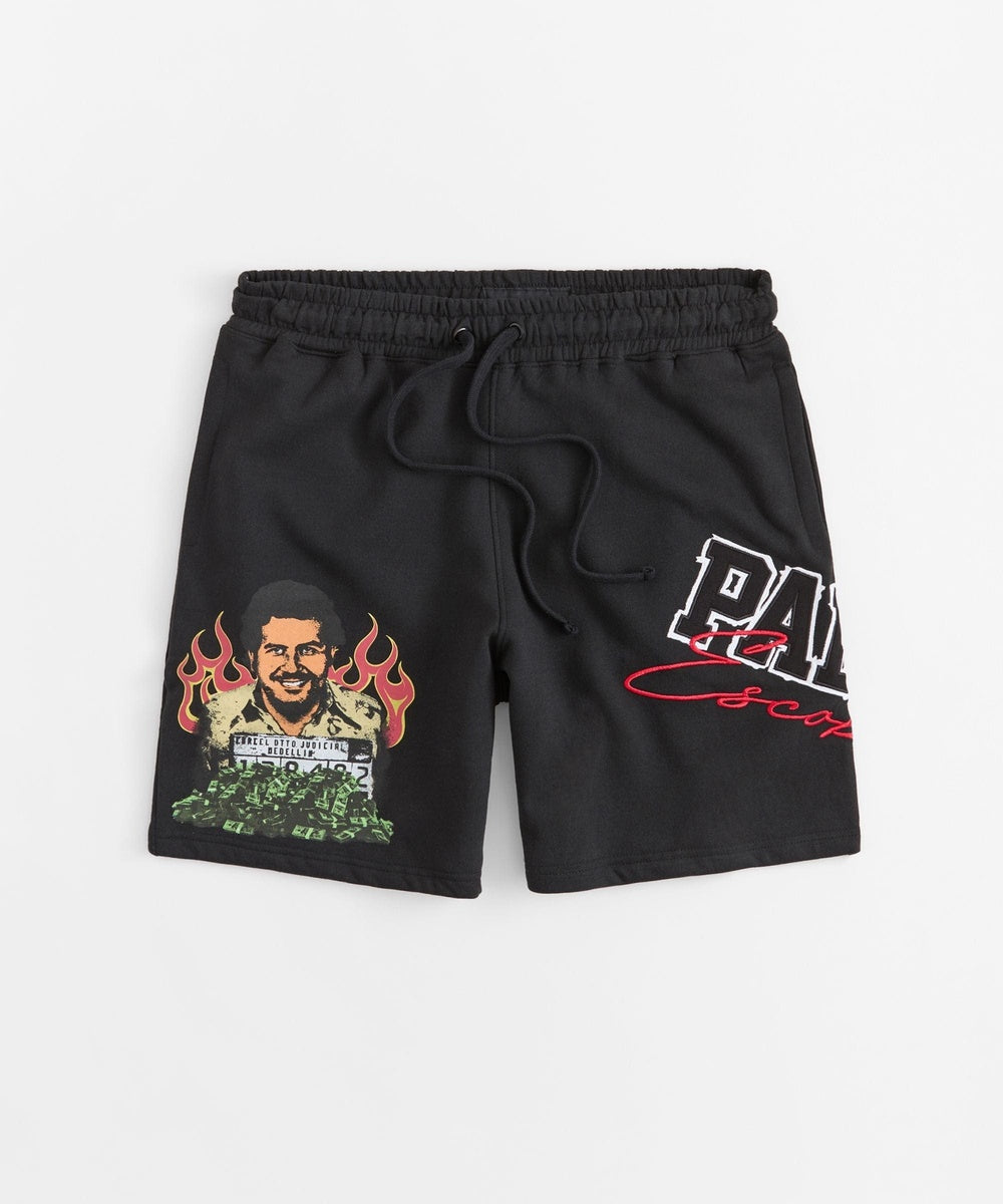  Reason Clothing Pablo Mugshot Short - BLACK - Bonton