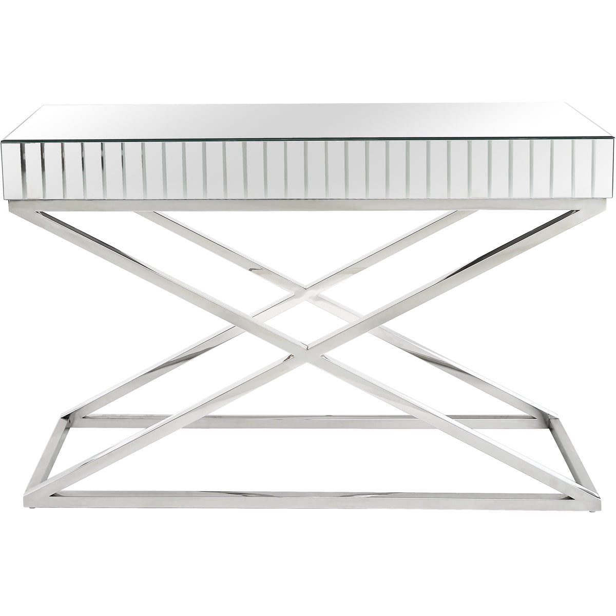  Camden Isle Kinney Wall Mirror and Console Table - Mirror - Bonton