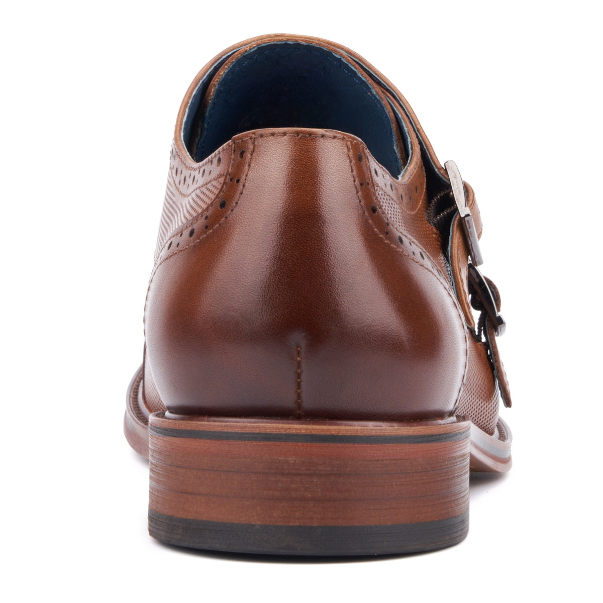  Vintage Foundry Co. Men's Morgan Dress Monk Strap - Tan - Bonton