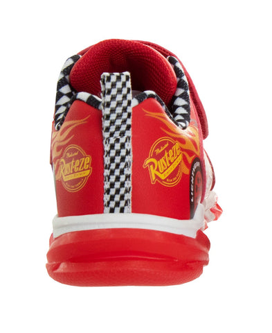Disney Pixar Cars Boys Lightning McQueen Light Up Sneakers (Toddlers)